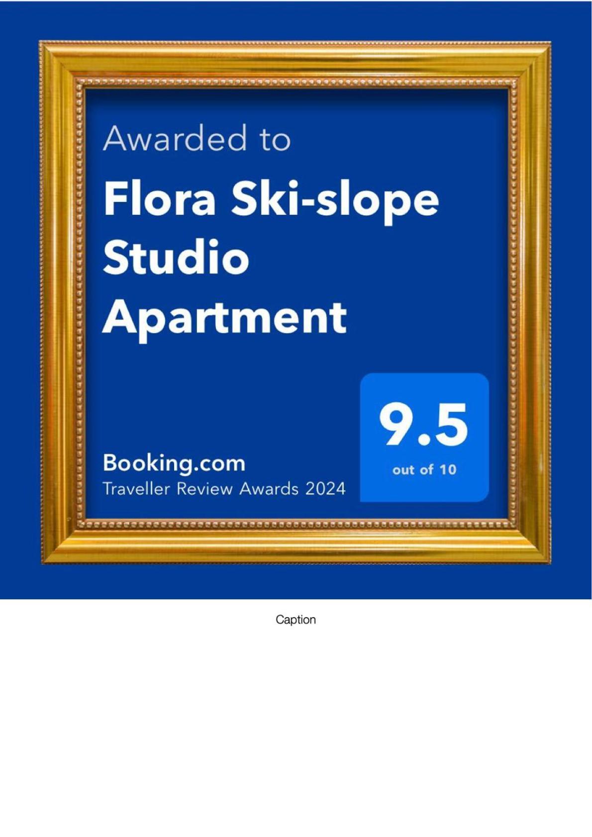 Flora Ski-Slope Studio Apartment 보로베츠 외부 사진